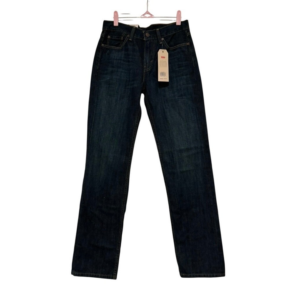 Levi's dark wash straight leg 29 x 32 new with tags H